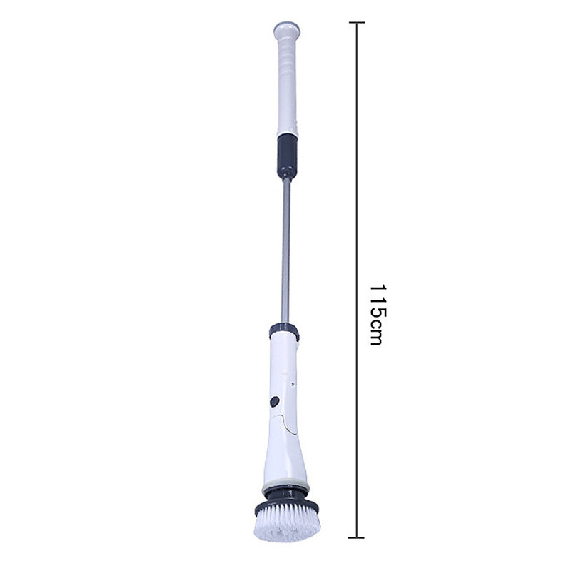 Laveur électrique à brosse rotative réglable et détachable