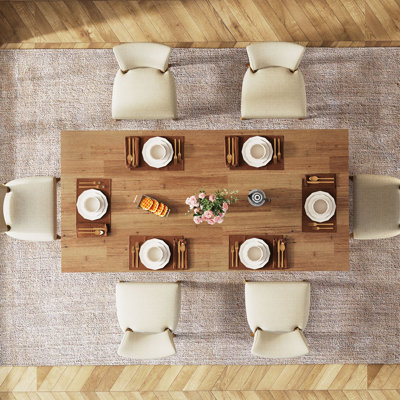 Rahn 63'' W. 6 Person Dining Table