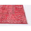 Tapis transitionnel de couleur rouge 3 pi 7 po x 6 pi 0 po