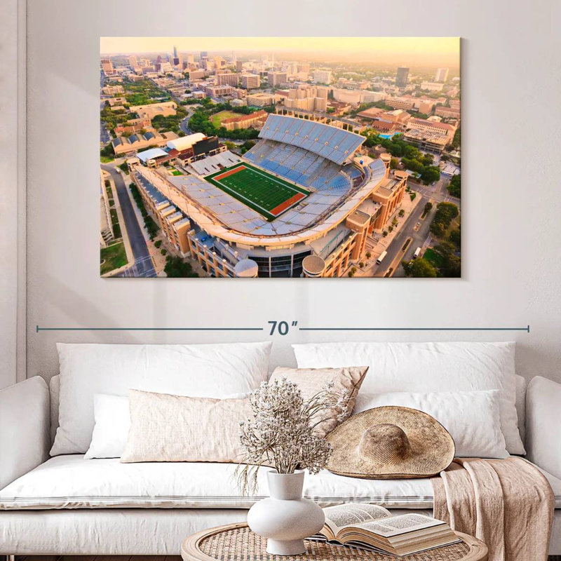 Lilie University of Texas Stadium, H 34 po x l 51 po