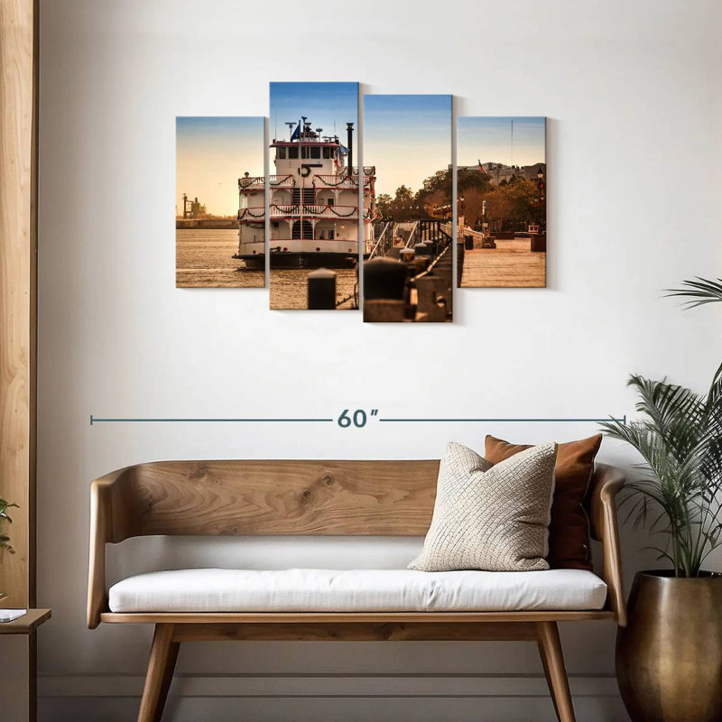 Mehar Savannah Riverboat, 27"H x 43"W