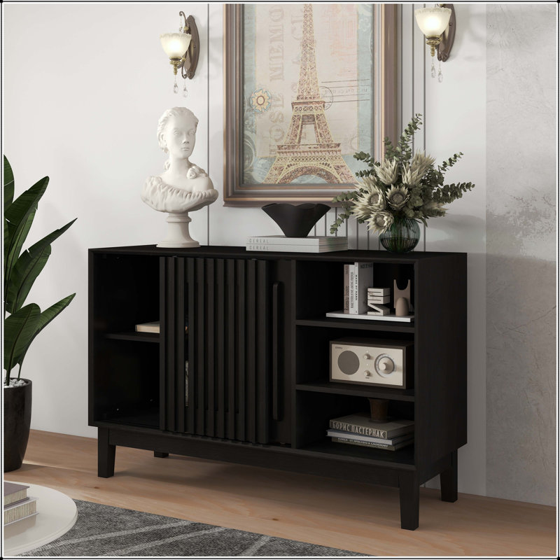 Buffet avec conception cannelée et trous de sortie