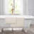Laura Ashley Heathered Crochet Border Bath Rug 2-Piece Set-116318666-108891115