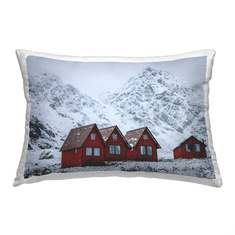 Polyester Lumbar Rectangular Pillow Cover & Insert