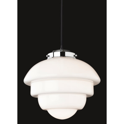 1 - Light Chrome Geometric Pendant