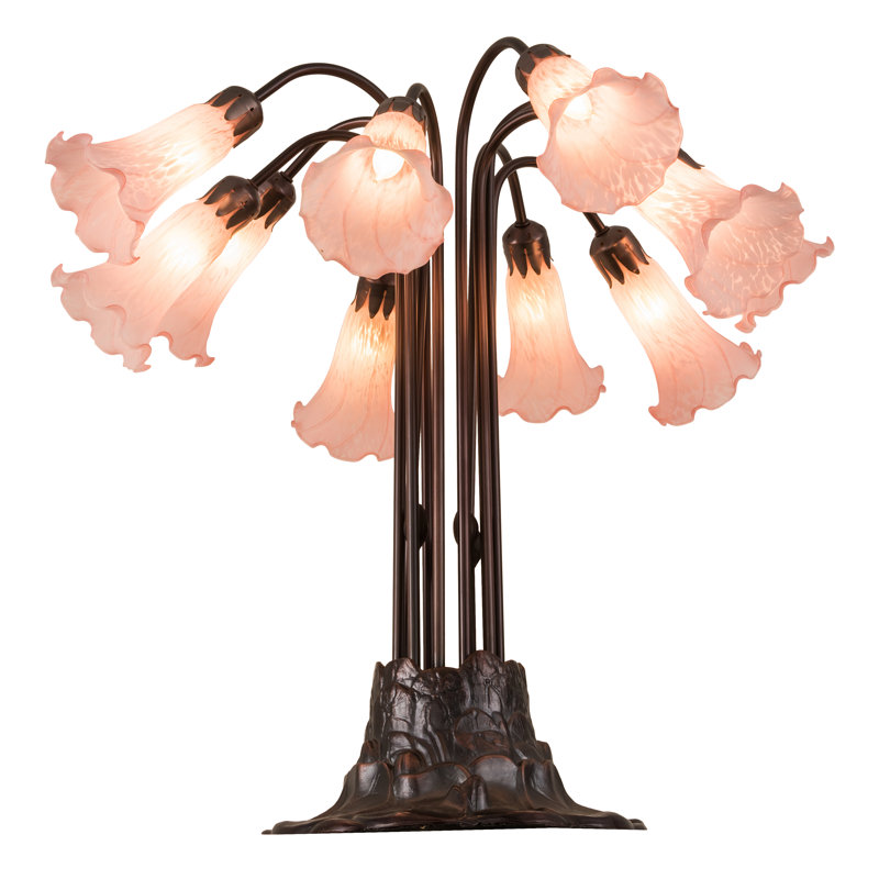 Pond Lily Table Lamp, Pink