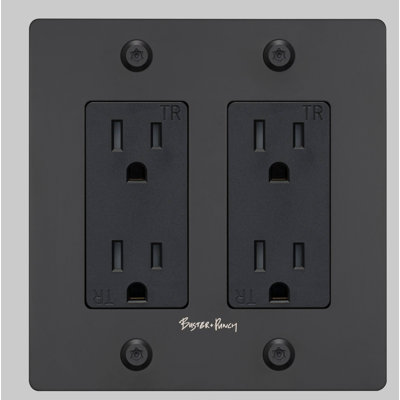 2G Duplex Outlet / Cross / With Logo