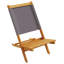 14-4 Polyester/Polyester Blend Garden Chair With Cushion Folding Chair Set-105676113