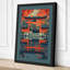 Torii Gate Passage Japandi - Wrapped Canvas-326094996-326094995