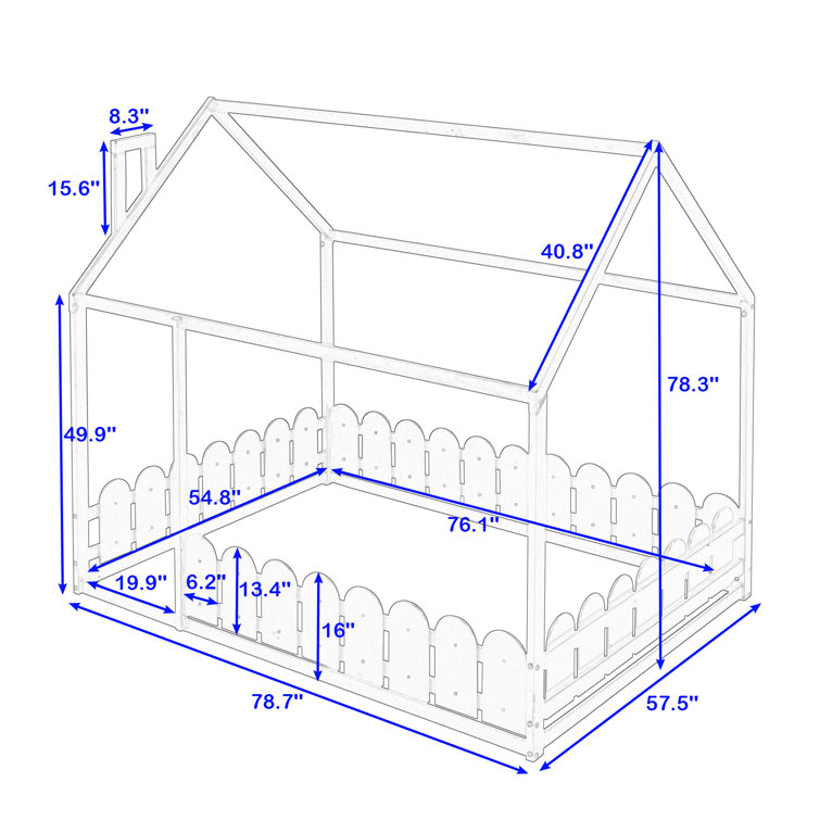 Harper Orchard Lits pour enfants, lit plateforme, lit simple Sandvos -  Wayfair Canada