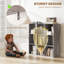 91cm H x 91cm W Particle Board Cube Bookcase
