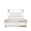 Grand lit plateforme en bois avec 2 tiroirs et lit gigogne