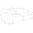 Valedge 89" Square Arm Sofa-1345875001