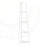 Corner 4-Tier Etagere Bookcase, Modern Design For Office And Bedroom, Space-Saving Storage Solution