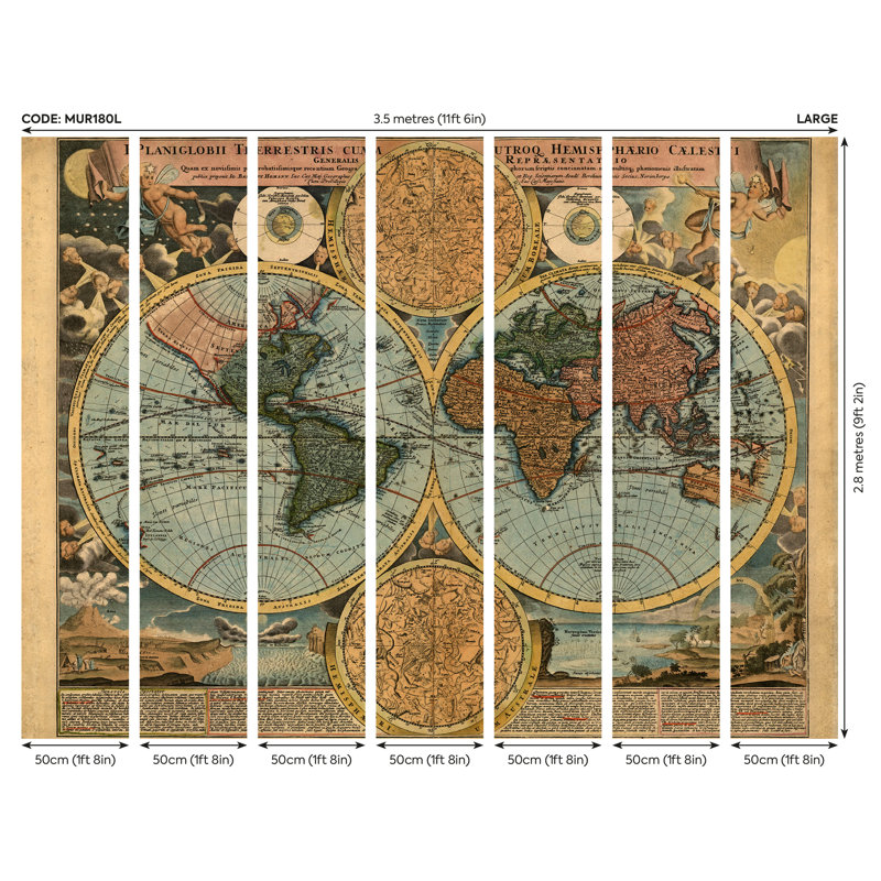 Wendelin Matte Wall Mural, 280cm L x 350cm W