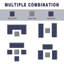 Kristleifur Rattan 6 - Person Seating Group With Cushions-68747629-68747628
