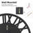 Addisen Glass Wall Clock