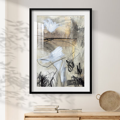 MaskedNotesIPremiumGalleryWrappedCanvas-Framed Print