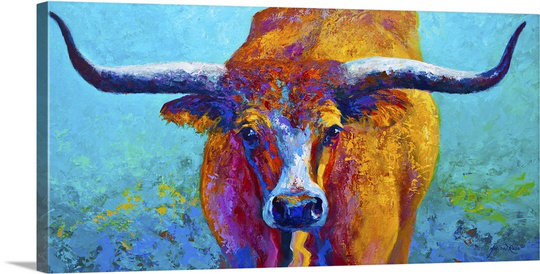 « large spread » par marion rose, reproduction d’art sur toile tendue, H 15 po x l 30 po x P 1,5 po