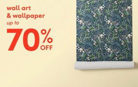 wall art & wallpaper clearance
