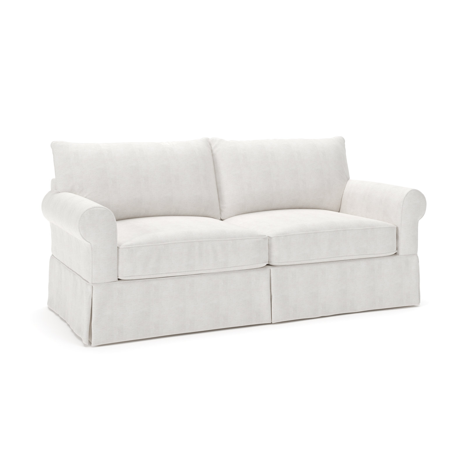 Amari 83'' Sofa, Nomad Snow Crypton® Chenille
