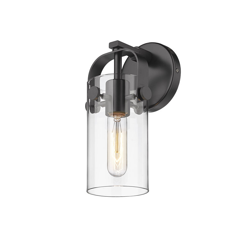 Shauna Armed Sconce, LED, Matte Black