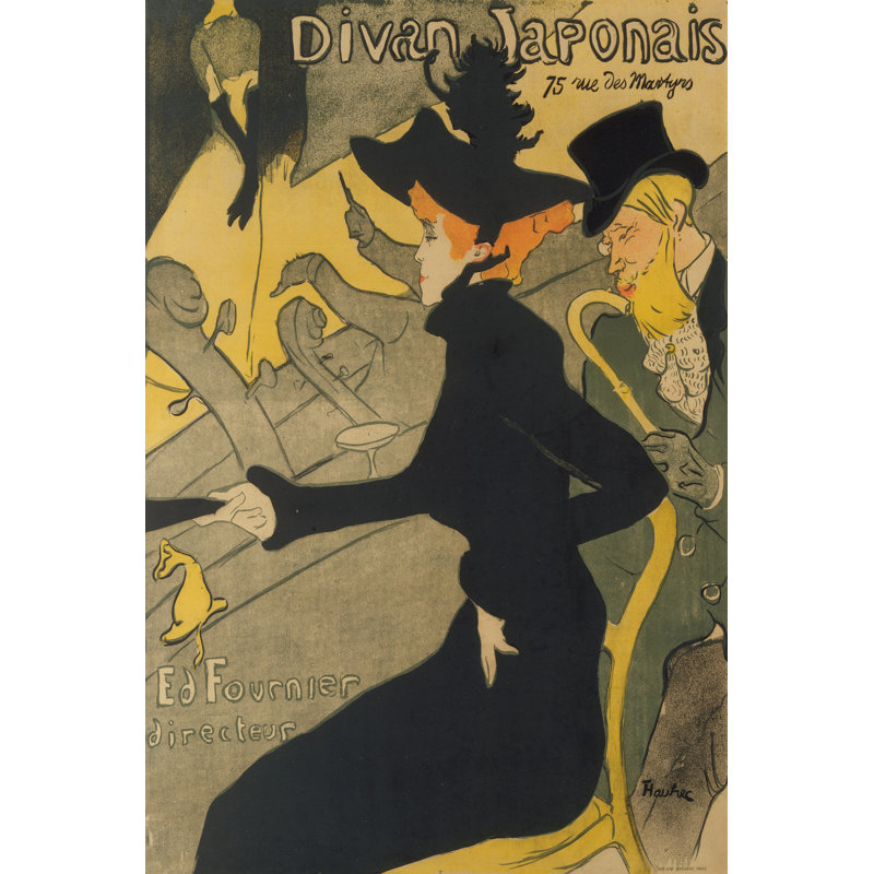 Divan japonais, H 30 po x l 20 po x P 1,25 po