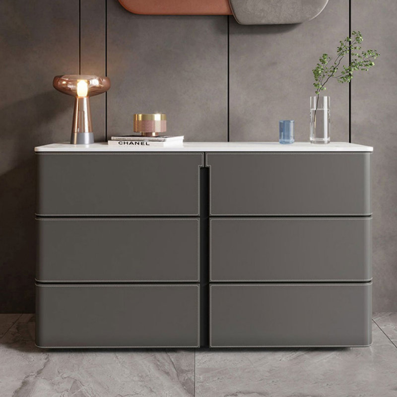 Buffet de table Modern, Noir, 55.12