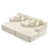 Velours côtelé beige et blanc est en rupture de stock