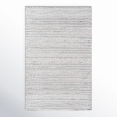 Kells Handmade Light Gray/Cream/Light Blue Rug
