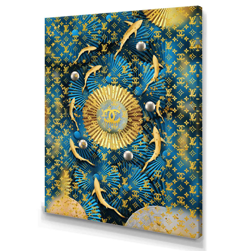 Luxury Brand Design II - reproduction sur toile, H 20 po x l 12 po x P 1 po, Toile tendue
