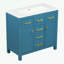 Ensemble de meuble-lavabo Bathroon avec lavabo en résine, 4 tiroirs et 2 armoires-626971181