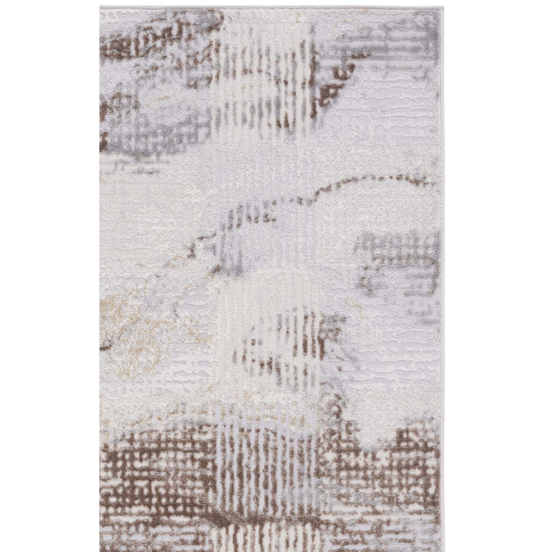 Tapis beige / brun Palma 350, Rectangle 2 pi 2 po x 3 pi 9 po