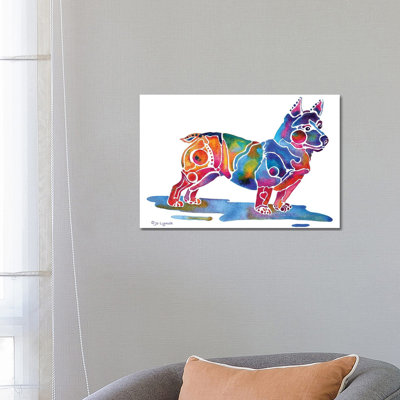 Welsh Corgi Dog Breed by Jo Lynch - Wrapped Canvas Gallery-Wrapped Canvas Giclée