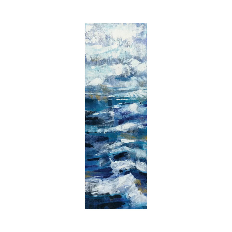 Above The Mountains I by Silvia Vassileva - No Frame Panoramic Gallery-Wrapped Canvas Giclée on Canvas, 152.4cm H x 50.8cm W