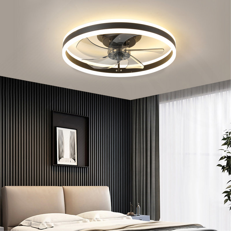Ventilateur de plafond avec lumières DEL à intensité variable