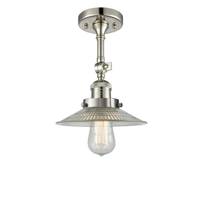 Miramontes Glass Semi Flush Mount