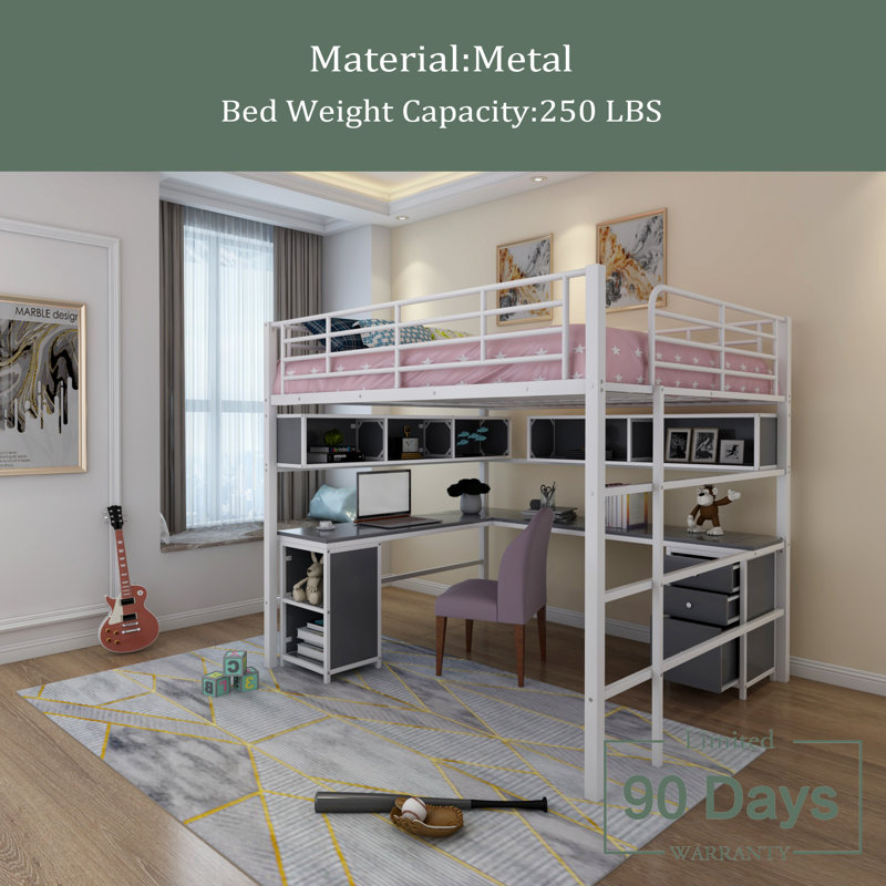 Lit pour enfant Duncraig, Blanc