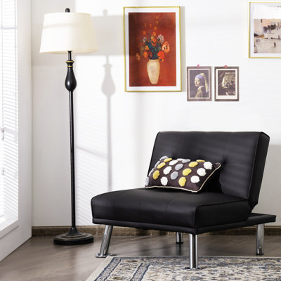 Hynleigh 2 Seater Faux Leather Reclining Sleeper