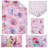 NoJo Disney Pretty Pretty Princess 4 Piece Toddler Bed Set