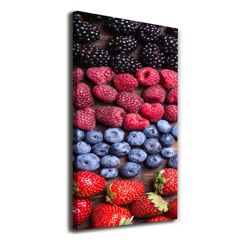 Forest Fruits - Wrapped Canvas Print