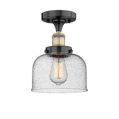 Thoa Glass Semi Flush Mount