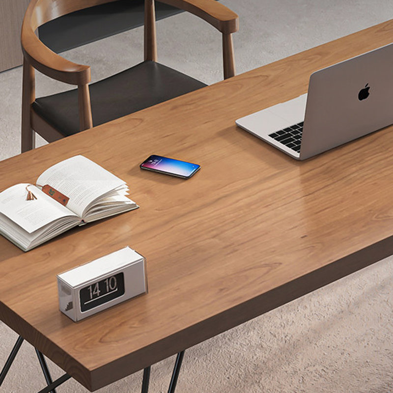 Bureau nordique minimaliste, H 29,53 po x l 62,99 po x P 27,56 po