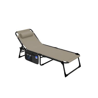 Folding Recliner Chair with Cushions