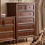 Buffet en bois de noyer massif