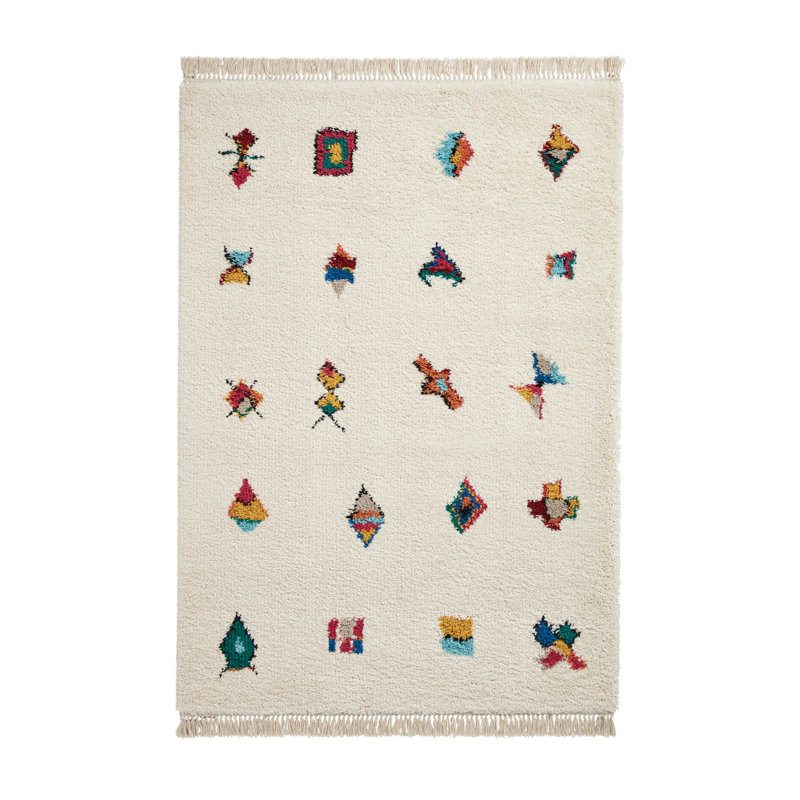 Geometric Machine Tufted Area Rug, Rectangle 160 x 220 cm