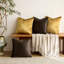 Ensemble de 4 housses de coussin en velours de luxe, housse décorative douce pour canapé-lit, salon, canapé, chambre à coucher-118196146-125524592