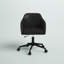 Chaise de travail en faux cuir Matthews Tyler-41230577