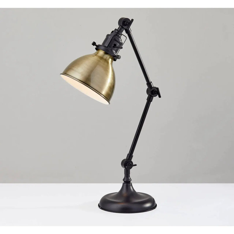 Lampe de bureau en bronze foncé 18 po Orrstown