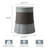 Nayini Round Concrete Outdoor Side Table-395828137